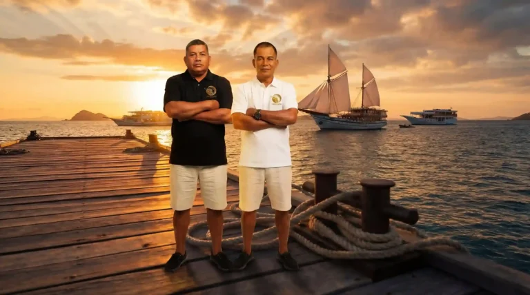 The Story of Captain in Komodo: 20+ Years of Experience Ensuring Safety While Sailing