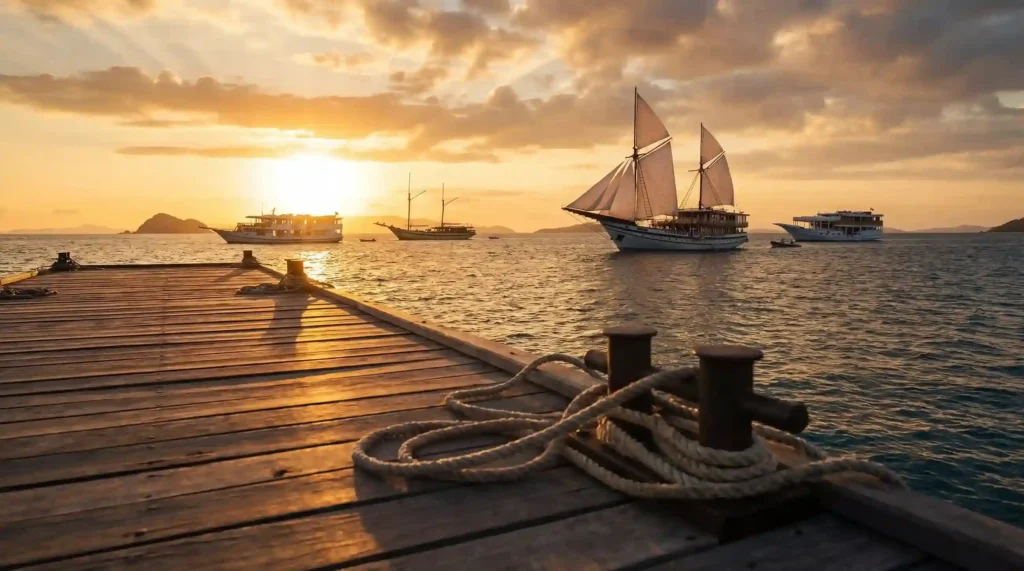 Boat Sailing in Komodo Island | Juara Holding Group